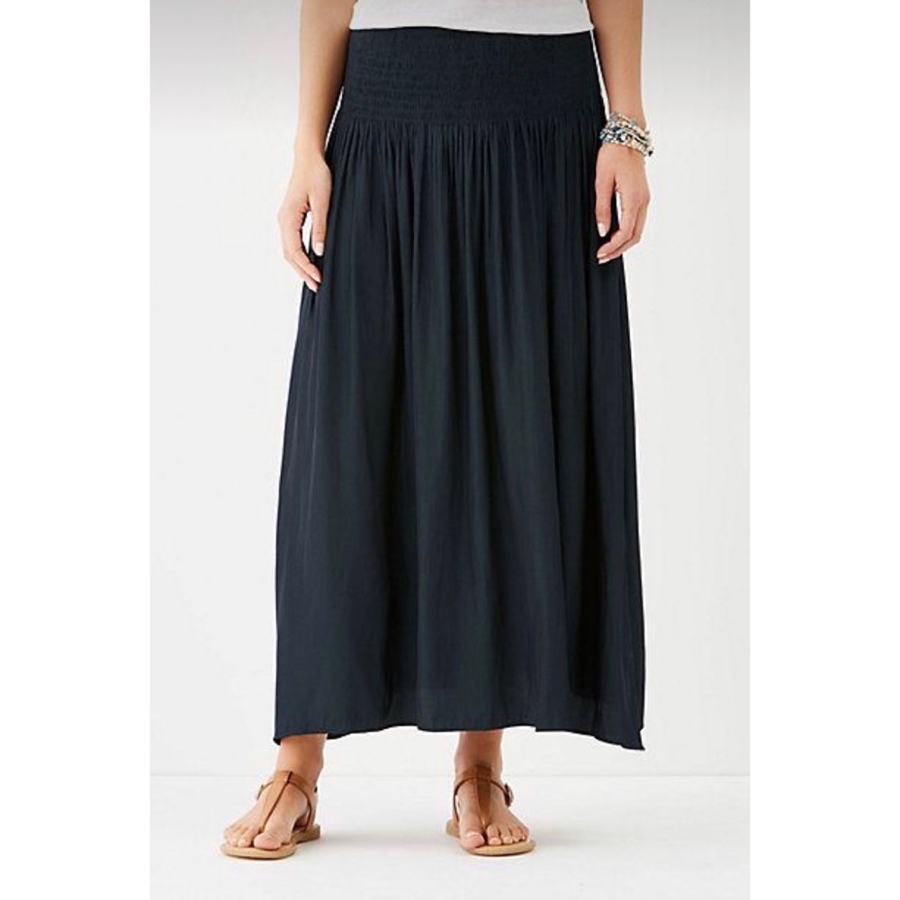 J Jill petite medium womens skirt black nwt